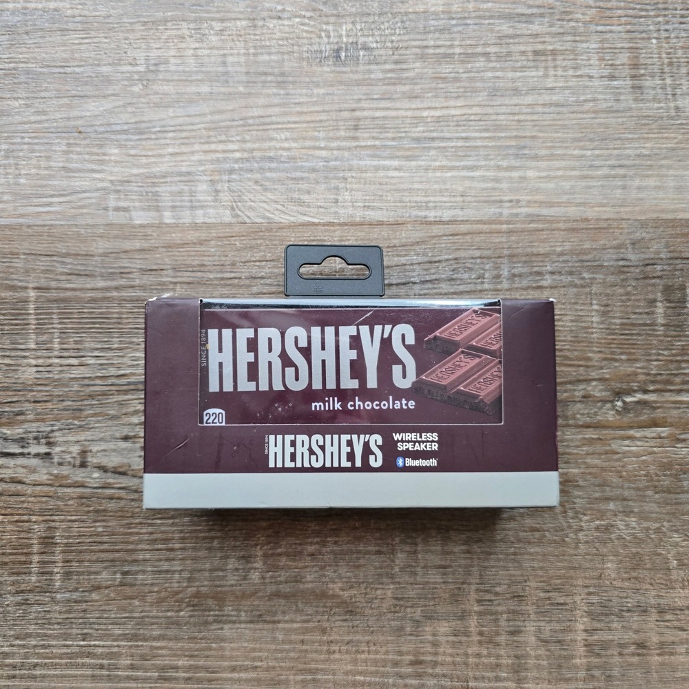 Hersheys Milk Chocolate Bar Portable Wireless Bluetooth Speaker HSY-BT-HSY New